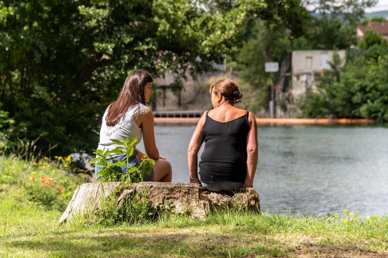 Camping Maeva Escapades Millau Plage Bagian luar foto