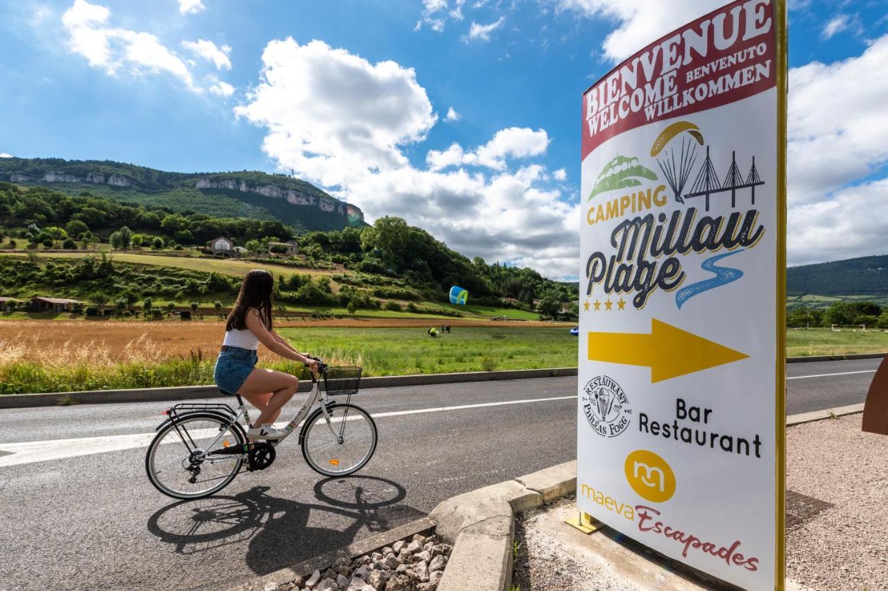 Camping Maeva Escapades Millau Plage Bagian luar foto