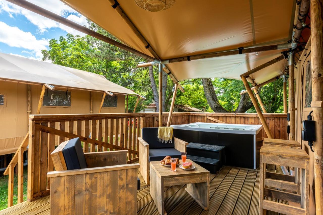 Camping Maeva Escapades Millau Plage Bagian luar foto